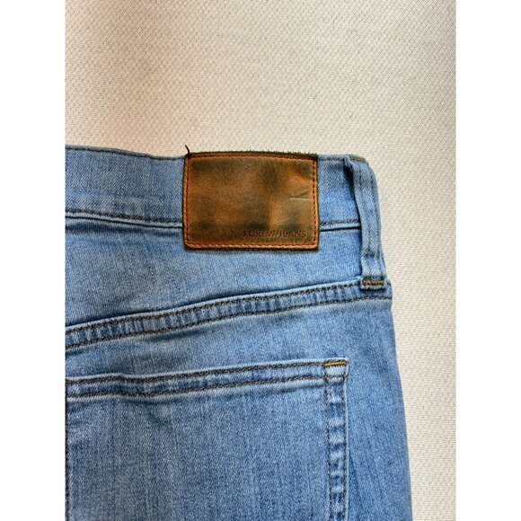 J.Crew 9" High-Rise Toothpick Jeans Womens 28 Blue Denim Light Wash Button Fly - Picture 12 of 12